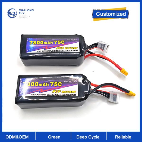 22.8V 7800mAh 75C Drone Battery UAV Lithium Battery with High Energy Density and