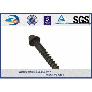 8.8 Grade Square Head Railway Sleeper Screws / Railway Fasteners