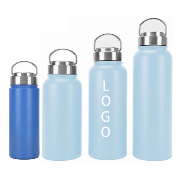 800ml Double Wall Stainless Steel Thermos Flask Multiple Lid Options