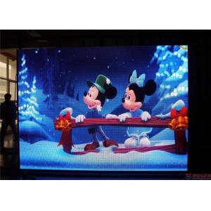 China High Performance P6 full color Advertising LED Screens   27777/m² Pixel density on sale