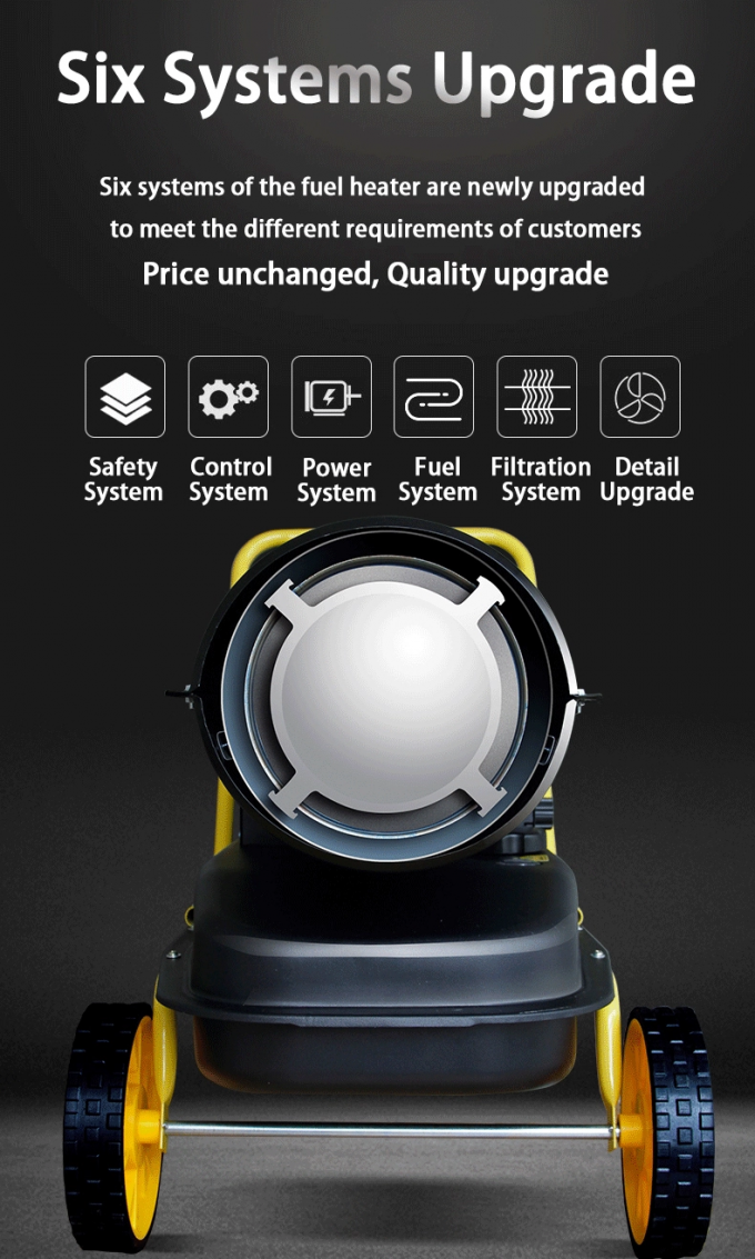 Automatic Diesel Kerosene Movable Air Heater 0