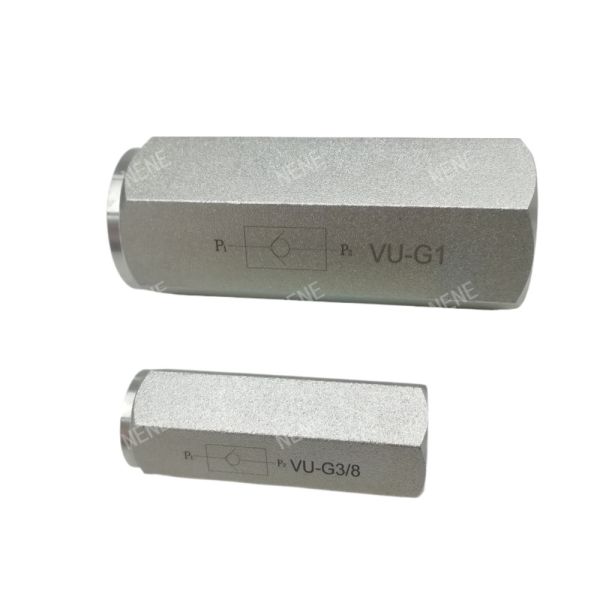 Buy Tube Type Hydraulic Valve VU-G3/8 Large Diameter Threaded One-Way Valve Manufacturer Source Direct Sales at wholesale prices
