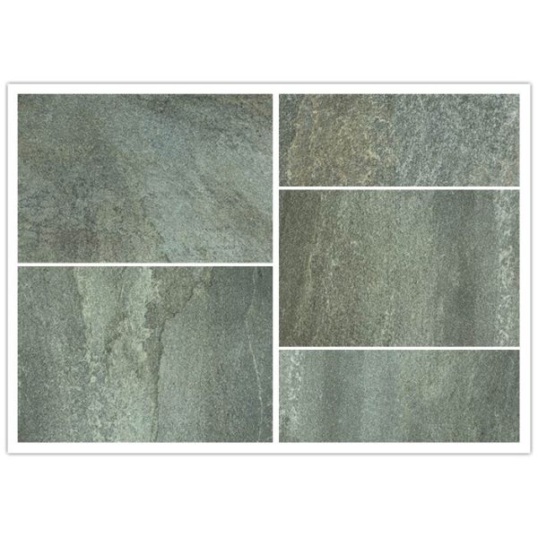 Bathroom 24x24 Porcelain Tile / Marble Like Porcelain Tile Concave Convex