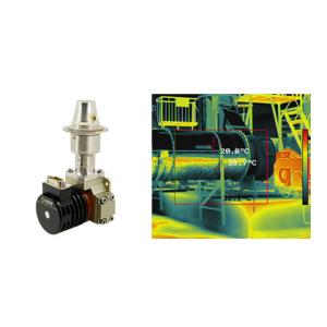 MWIR Cooled Thermal Imaging Sensor 320x256 30μm for Visualizing Gas Leaks