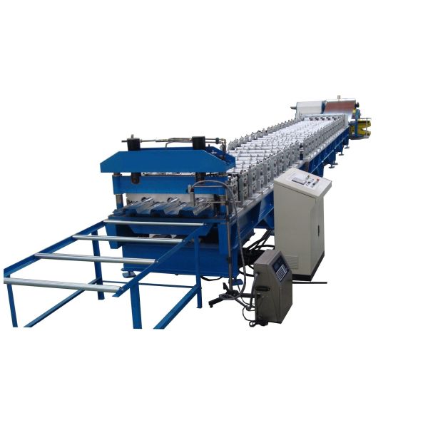 Buy Galvanized Steel Roof Floor Deck Roll Forming Machine at wholesale prices