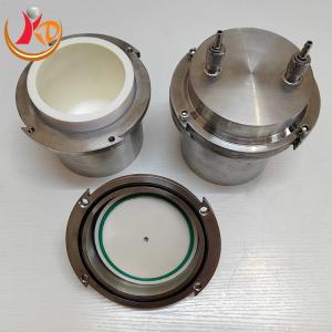 Zirconia Vacuum Ball Mill Jar Coated Stainless Steel Cylinderical Shape