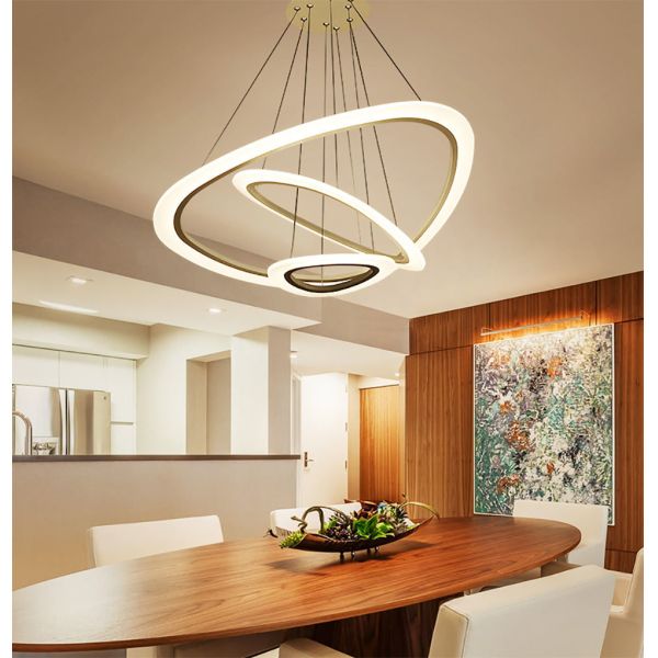 Fashionable, simple triangular lamp body, high-transparency nano-light guide