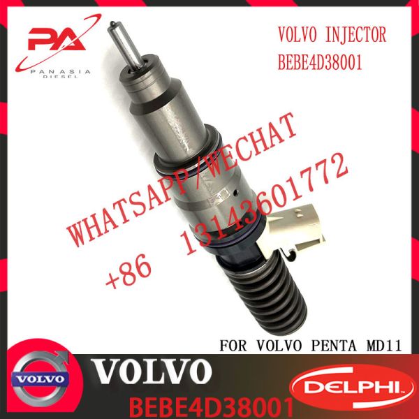 4 Pins Diesel Fuel Injector 21586282 Common Rail Fuel Injector BEBE4D38001 For V-O-L-V PENTA MD11