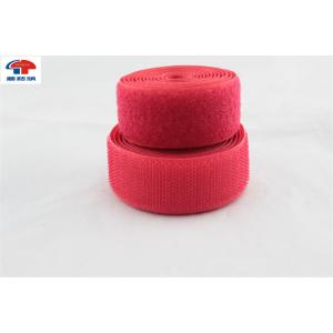 Red Magic sew on hook and loop fastener / roll hook and loop closures High