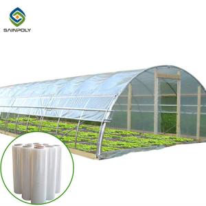 0.5KN/M2 Clear Polythene Single Tunnel Greenhouse