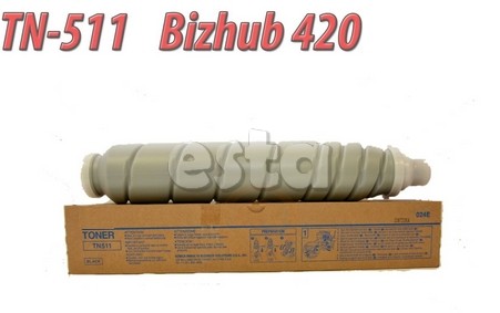 Buy TN511 Konica Minolta Bizhub 420 / 500 Konica Minolta Toner For Copiers at wholesale prices