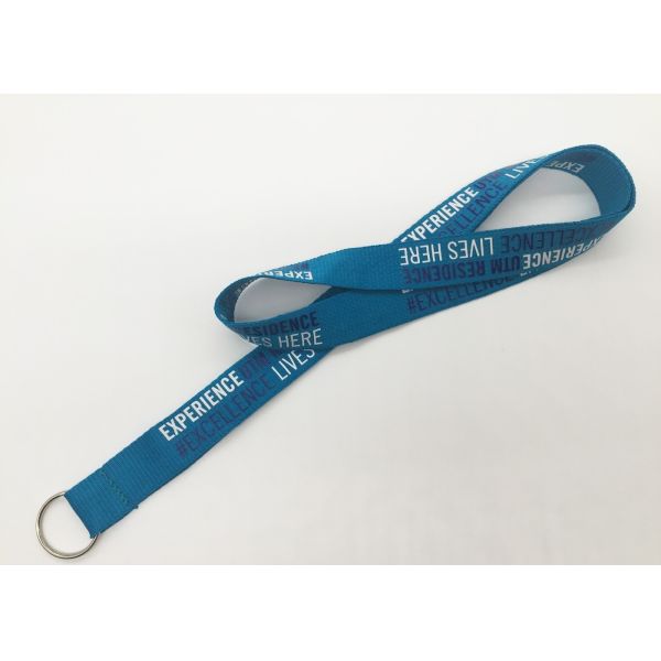 Stylish Personalized logo silk screen neck lanyard with any logo