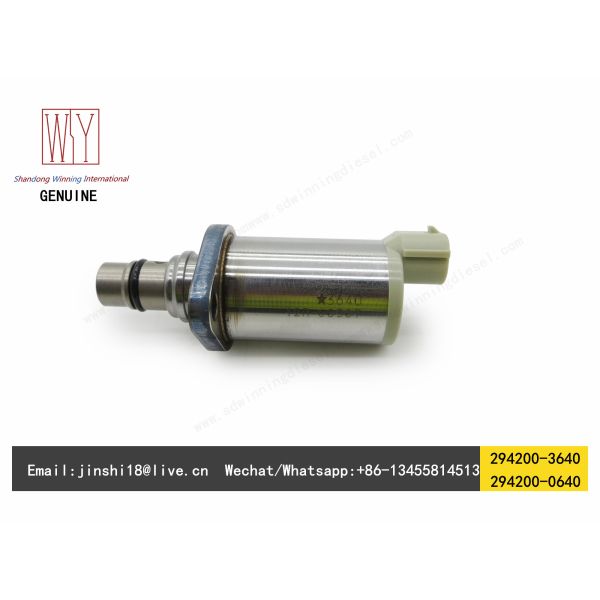 DENSO GENUINE AND BRAND NEW FUEL PUMP SUCTION CONTROL VALVE 294200-3640, 294200-0640