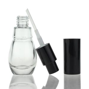 Spray Cap Serum Glass Bottle Matte Black 30ml