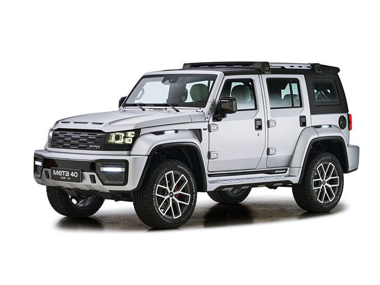 Bj40 Large SUV 2.0T 163ps 120kw 380nm Fuel Petrol Car 8at Beijing Automatic LED Electric Leather Multi-function Left