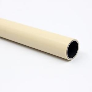 PE Coated Colorful Lean Pipe Ivory 28mm Lean Tube