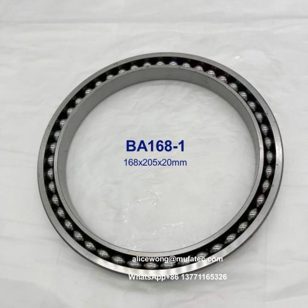 BA168-1 Excavator Bearings 168x205x20mm High Precision Ball Bearings