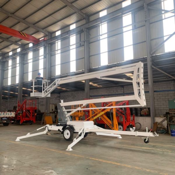 8m 10m 12m 14m Portable Platform Man Lift Aerial Work Platform Hydraulic Machine