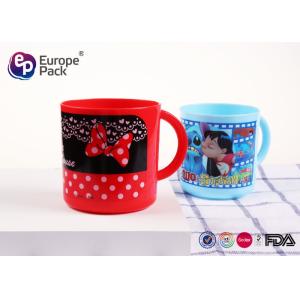 Customized Durable Childrens Plastic Cups Kids Cups With Handles