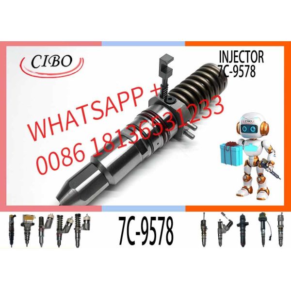 Durable Fuel Injector7C-9578 7C9578 0R-2921 0R-2925 7C-4175 7E-9983 9Y-4544 0R-3883For C+ Engine 3512A Series