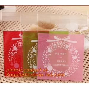 Various Styles Christmas Santa Claus moose Snowman self-adhesive Cookie