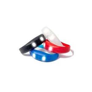 Fitness Center Rfid Led Bracelet , Custom Printing Disposable Rfid Wristbands