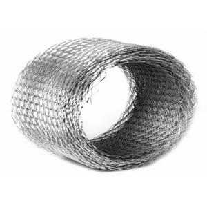 SS304 big hole Multi Shaped Building Expanded stainless steel mesh