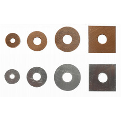 DIN125 Blue White Zinc 8.8 Grade Enlarged Flat Washer for Heavy Industry Standard