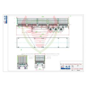 2 Layers of Fence Wall 40FT Versatile and Reliable Drop Side Rail Wall Flatbed