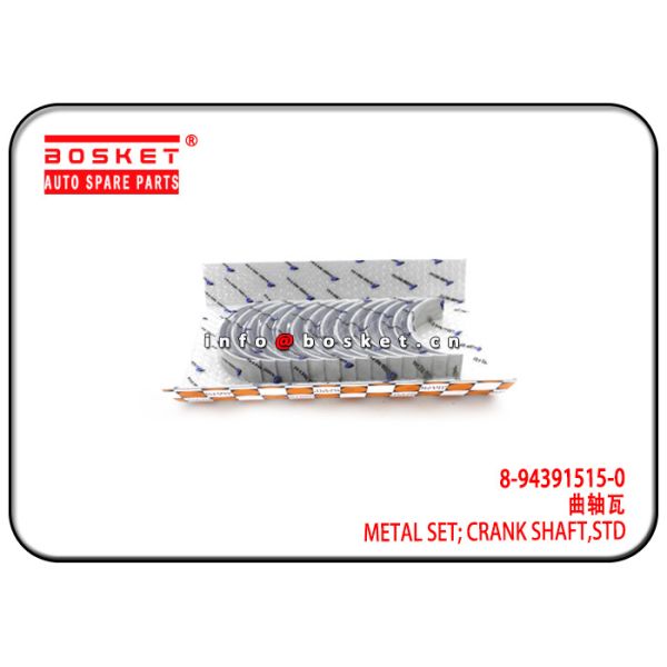 ISUZU 6HE1 6HH1 6HK1 Standard Crank Shaft Metal Set M4000K1 8-94391515-0 327 514