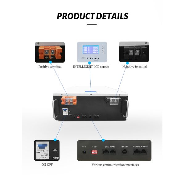 Lifepo4 Solar Rechargeable Batteries , Solar Power Wall 24v Battery Pack