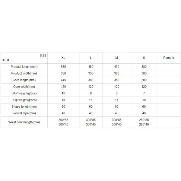 Low Price Wholesale Sap Super Absorbent Baby Big Waist Diaper