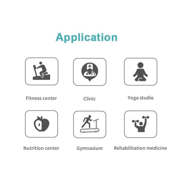 Ultrasonic Height Weight Scale Body Composition Analysis Machine