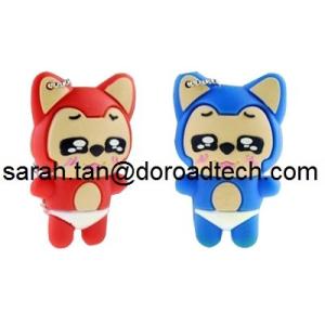 Quality Promotional Gift Custom Cartoon PVC USB Flash Drive for sale
