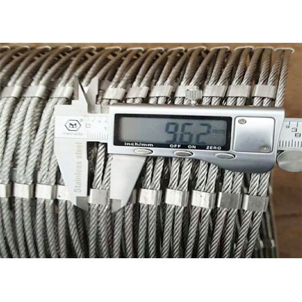Buy 1770n High Tensile Soft 7x19 Stainless Steel Wire Rope Mesh at wholesale prices
