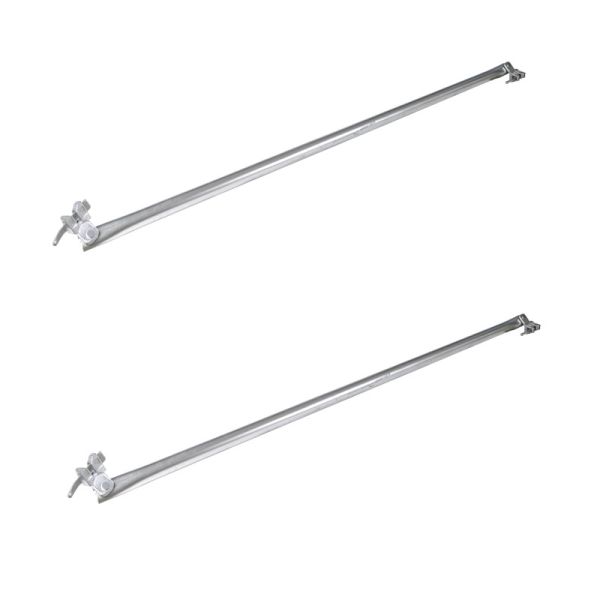 Q235 3*2M Hot-dip Galvanized Ringlock Diagonal Brace For Scaffolding System