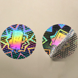 Design printing custom 3d hologram sticker /3d holographic security label