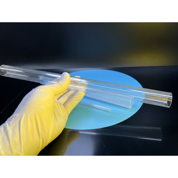 High Purity Sapphire Tube With Extreme Heat Resistance 99 995% Length 1-1500mm EFG Technology