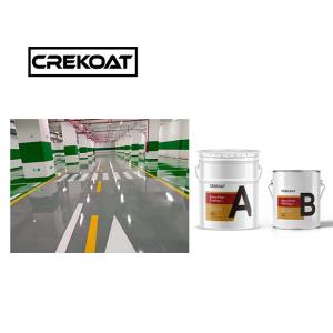 Anti Slip Waterproofing Polyurethane Concrete Floor Coating Glossy