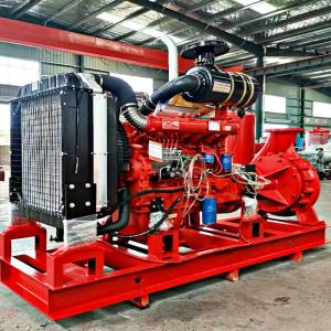 Cast Iron Diesel Fire Pump with Automatic Switching and High Efficiency for
