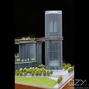 HSA 1/500 Plexiglass Architectural Maquette Model Comen Medical Headquaters