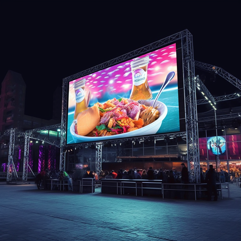 P3 High Resolution LED Video Wall Rental Floor Standing 3840 X 2160