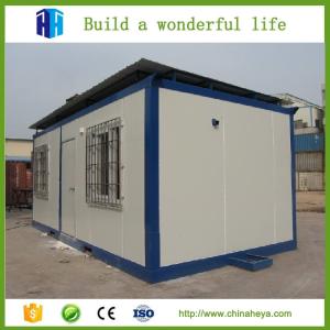 prefabricated modern shipping living steel frame container house building