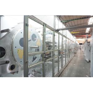 China Full Servo 600PPM Baby Diaper Machine With Stacker And Bagger on sale