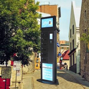 Remote Cell Phone Charging Stations , Phone Charging Machine Restaurant