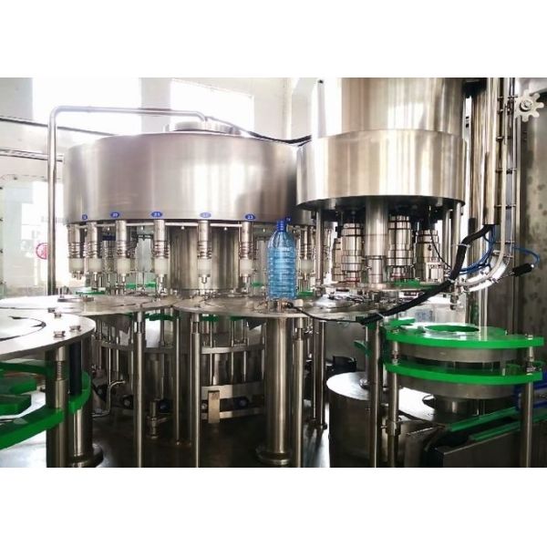 SUS304 Plastic Bottle Filling Machine PLC Drinking Mineral Water Machine 8.3KW
