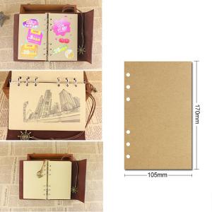 LOGO Customized Logo A5/A6 PU Leather Notepad Customizable Creative Stationery