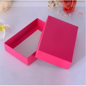 Custom design flat pack cardboard paper underwear packaging folding box