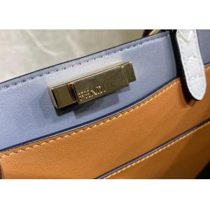 peekaboo genunie leather bag simple high capicity Women fashion handbag