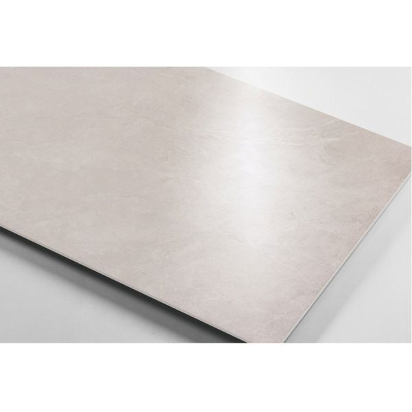 600x1200mm Beige Soft Glazed Porcelain Floor Tile AAA Grade